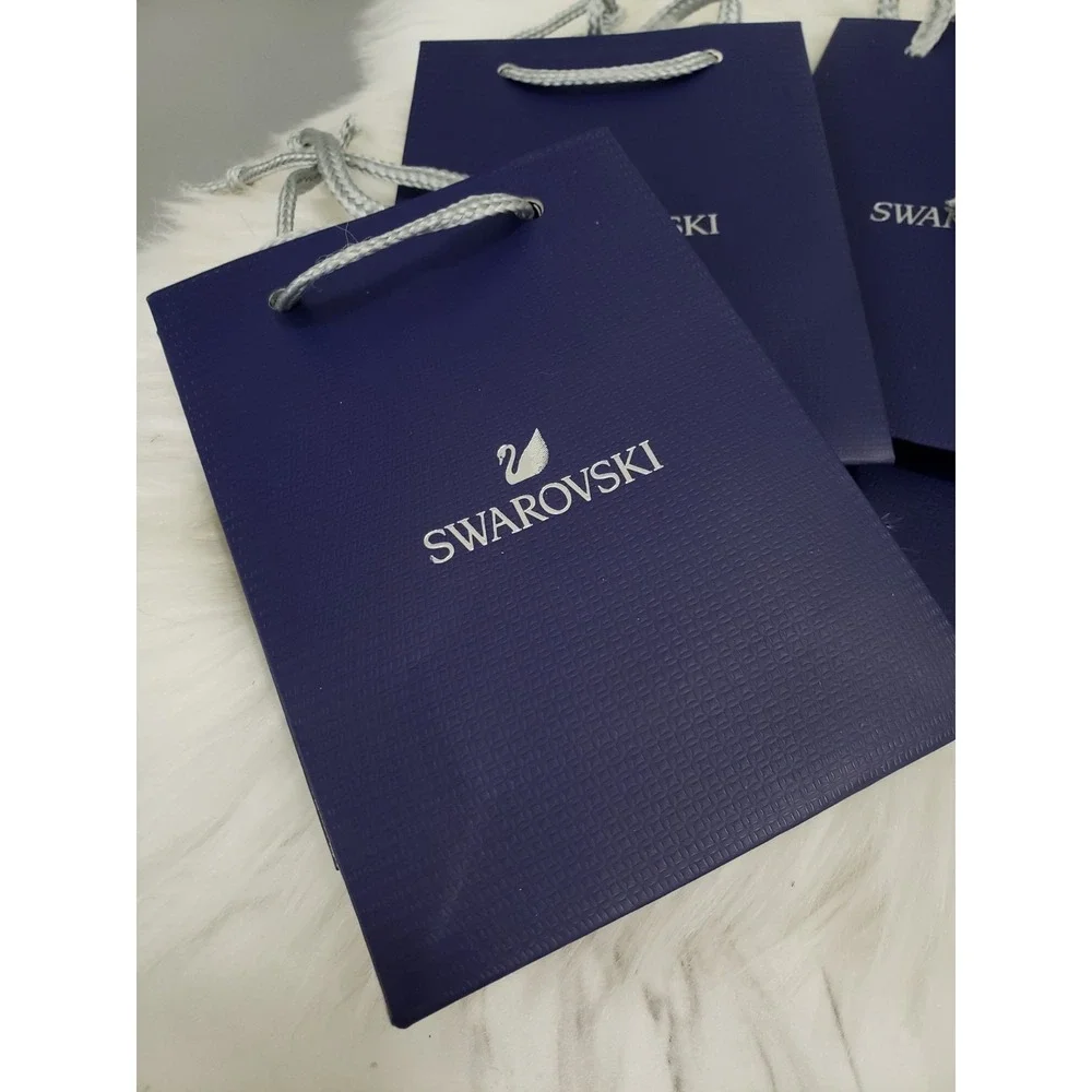 4 Authentic SWAROVSKI Empty Gift bag (6